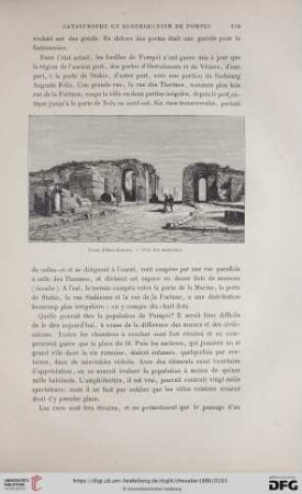 Porte d'Herculanum. - Vois des tombeaux