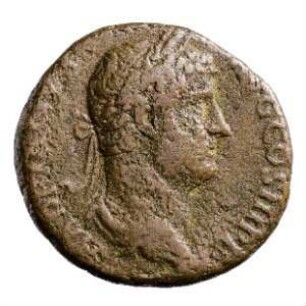Münze, Sesterz, 134 - 138 n. Chr.