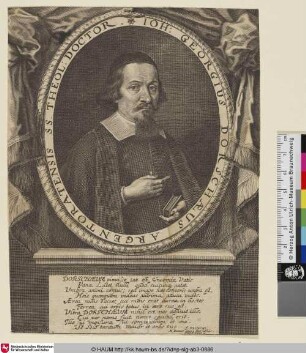 Ioh Georgius Dorschaeus [Johann Georg Dorsche]