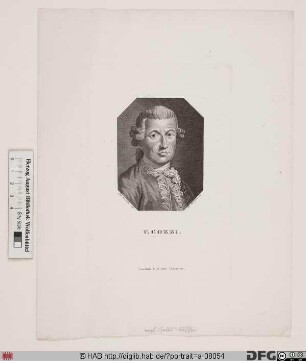 Bildnis Carlo conte Gozzi