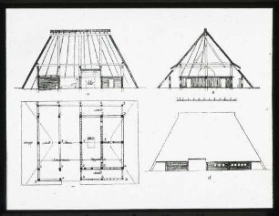 Rekonstruktion des alten Hauses