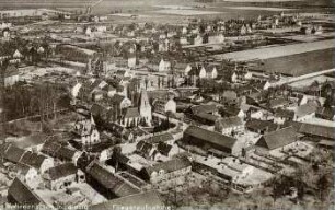 Wiederitzsch b. Leipzig: Fliegeraufnahme