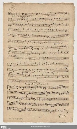 [Basso continuo, No. 5 und 7]