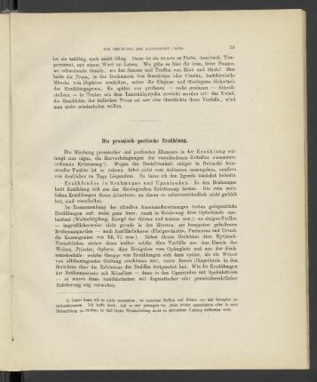 Die prosaisch-poetische Erzählung