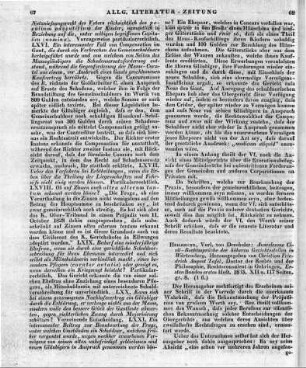Auserlesene Civil-Rechtssprüche der höheren Gerichtsstellen in Württemberg. Hrsg. von C. F. A. Tafel. Bd. 1, H. 1. Heilbron: Drechsler 1835