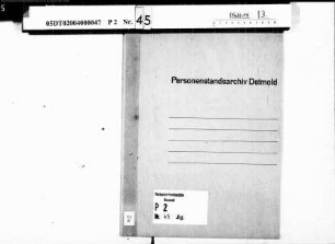Zivilstandsregister der Juden der Gemeinde Büren, Kreis Büren (Original und Duplikat) (G 1815-1822, HT 1815-1821) (Gemeinde: Büren)