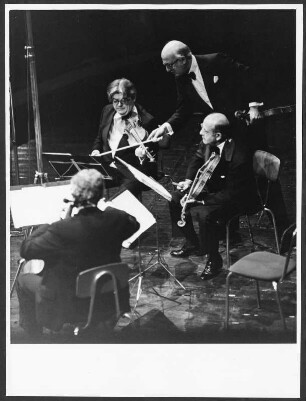 Amadeus-Quartett : Portrait des Amadeus-Quartetts (Streichquartett) in der Komischen Oper Berlin