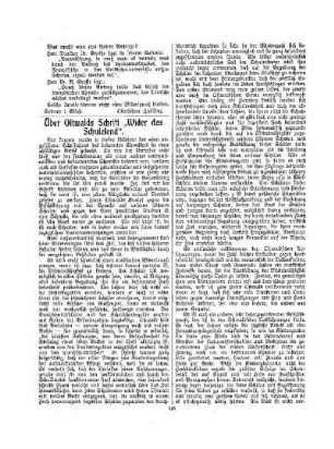 Über Ostwalds Schrift "Wider das Schulelend"