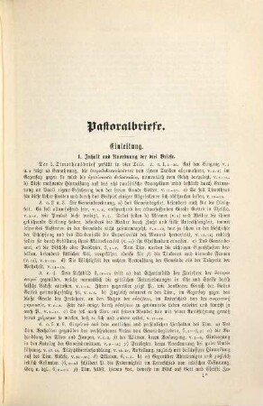 Pastoralbriefe, Hebräerbrief und Offenbarung Johannis