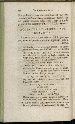 Accentus et Apices Latinorum.
