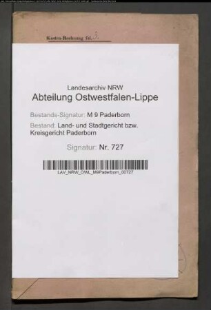 Erblasser: Boedts, Caroline, geb. Meyer: