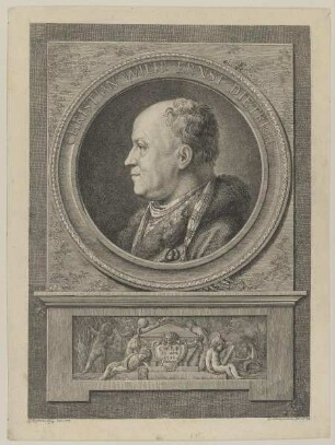 Bildnis des Christian Wilh. Ernst Dietrich