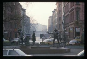 Diapositiv: Mariannenstraße, Mariannenplatz, 1984