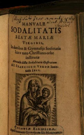 Manuale Sodalitatis Beatae Mariae Virginis
