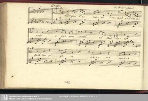 Crescentini, G.: Languir d'amore crudel mi vedi