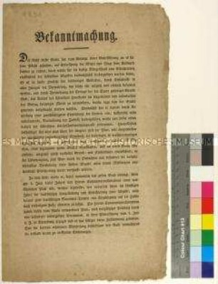 Bekanntmachung des Rates der Stadt Leipzig betreffend die Abgabe zum Kriegsschulden-Tilgungsfonds