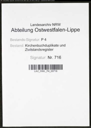 Kirchenbuchduplikate der katholischen Gemeinde (GHT 1857-1864). (Gemeinde: Allagen, katholische Gemeinde)