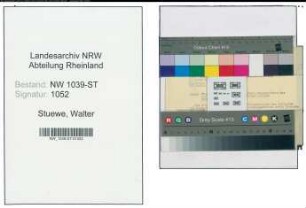 Entnazifizierung Walter Stuewe , geb. 00.00.0000 ()
