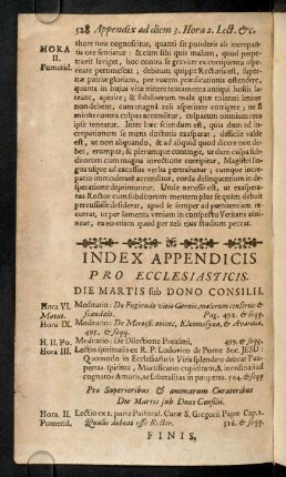 528-528, Index Appendicis