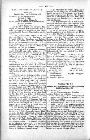No. 23. (305-331)(315,316), 10. November 1909