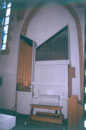 Kleine Chororgel. Heidelberg, Heiliggeistkirche