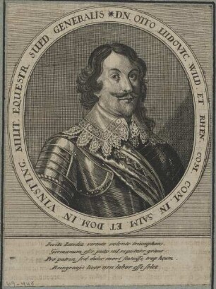 Bildnis des Otto Ludovic. Com. in Salm