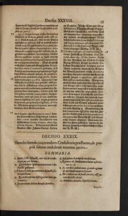 Decisio XXXIX.