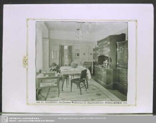 Aus den Schaufenstern der Dresdner Werkstätten für Handwerkskunst: Speisezimmer (22)