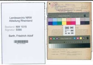 Entnazifizierung Friedrich Adolf Barth , geb. 25.01.1881 (Stadtamtmann)