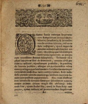 Christiani VVildvoelii [!] JCt. Consiliarii Saxo-Isenac. Intimi In Academia Jenensi Antecessoris Collegii Jvridici h. t. Decani Programma Inaugurale De Tessera Frvmentaria. ad L. LII. §. 1. D. d. Judic. : P. P. die XXVI. Maij. A. O. R. MDCCIV.