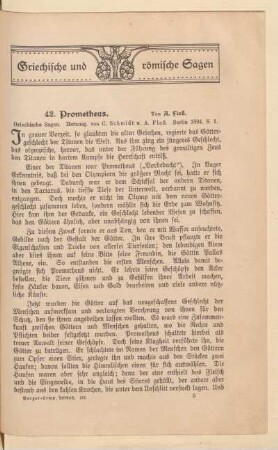 Griechische und römische Sagen