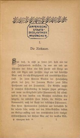 Chiemgauer Volk : Erinnerungen eines Chiemgauer Amtmannes. 2 : aus seinem Nachlasse