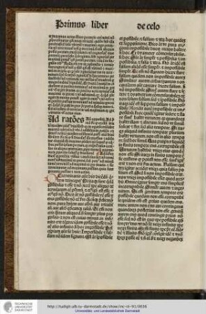 Determinatis autem his dicendum quidem deinceps...