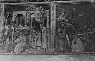 Zyklus mit Darstellungen aus dem Leben Johannes des Täufers und Johannes Evangelistas