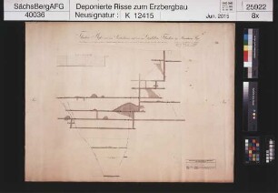 Rosenkranz Fundgrube am Jungen Rosenberg bei Neustädtel (Schneeberg), Drei Lilien Flacher