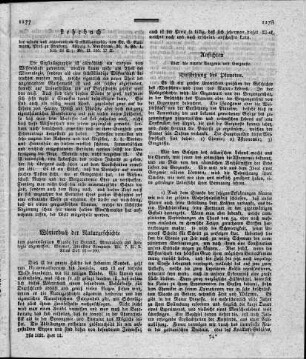 Wörterbuch der Naturgeschichte : dem gegenwärtigen Stande der Botanik, Mineralogie und Zoologie angemessen. - Weimar : Landes-Industrie-Comptoir. - Bd. 7: Herion - Justica, 1831