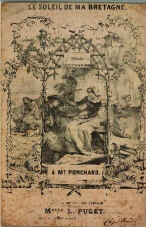 Le soleil de ma Bretagne : mélodie : à M.r Ponchard