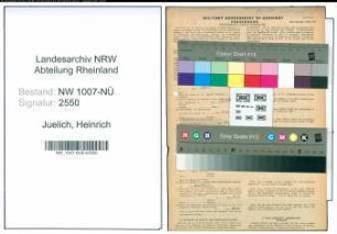 Entnazifizierung Heinrich Juelich , geb. 11.09.1895 (Kaufmann)