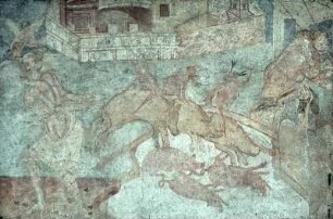 1. Bildfeld von Westen: Die Heilung der Besessenen von Gerasa