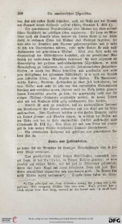 Spiele und Festlichkeiten