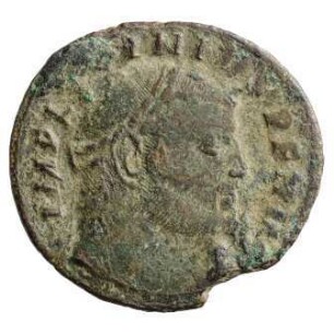 Münze, Follis, 313 - 315 n. Chr.