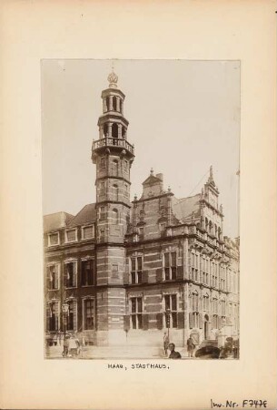 Altes Rathaus, Den Haag: Ansicht
