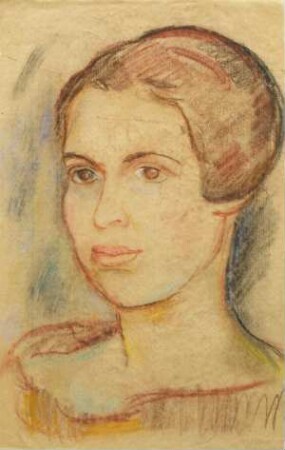 Studie zu 'Dame mit gewelltem Haar' 2008-544