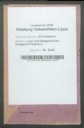 Erblasser: Hesse, Heinrich: