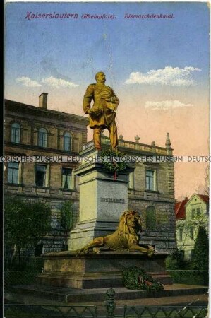 Das Bismarckdenkmal in Kaiserslautern