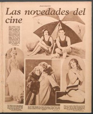 Las novedades del cine [Fotografías]