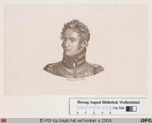 Bildnis Arthur Wellesley Wellington, 1814 1. Duke of