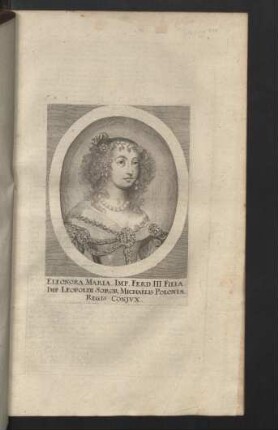 Eleonora Maria, Imp. Ferd. III. Filia.