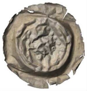 Fundmünze, Brakteat, 1230 - 1250