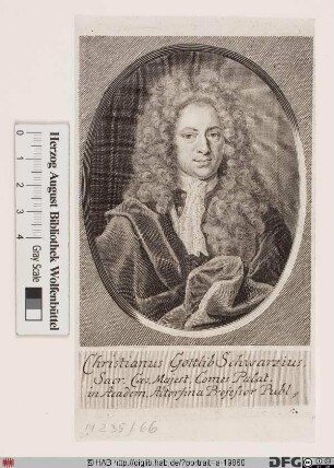 Bildnis Christian Gottlieb Schwarz